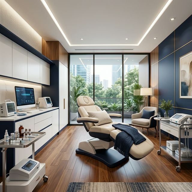 Villa Medica Philippines premium regenerative medicine clinic interior in BGC Taguig